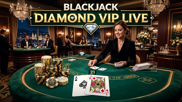 Blackjack Diamond VIP Evolution RollySpin Casino Portugal